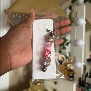Handmade Bookmark Keychain